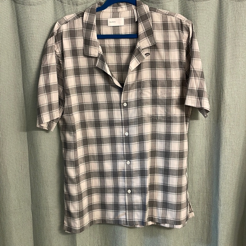 BALDWIN men’s button down shirt L